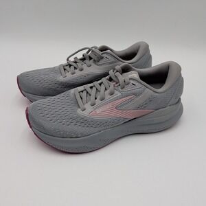 Brooks Adrenaline GTS 24 Women's Size 6 NEW Alloy Zephyr Grey Pink Running Shoes